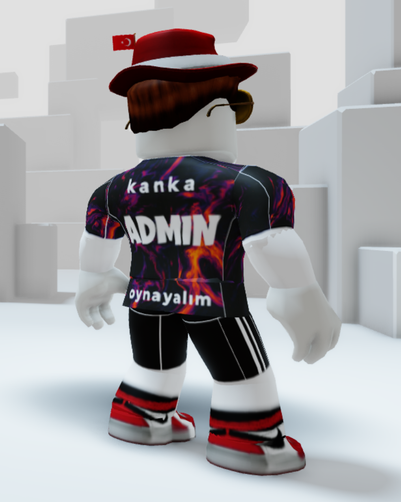 Kanka Oynayalım Resmi Forma - Admin (Arka)